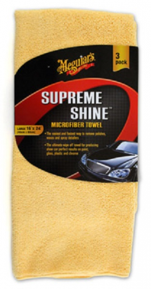 Meguiars Supreme Shine Microfasertuch 3er Pack