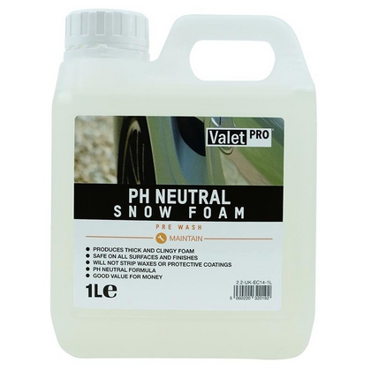 ValetPRO PH Neutral Snow Foam 1Liter