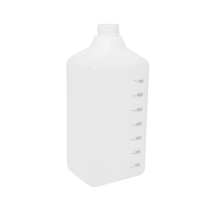 Lupus Vierkantflasche mit Skala 750ml