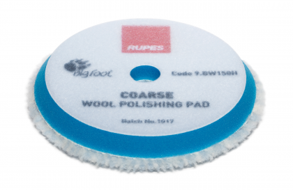 Rupes BigFoot Wool-Pad blau Coarse grob 130-145mm Einzeln unverpackt