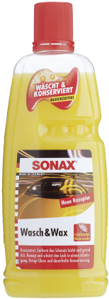 Sonax Wasch & Wax Carnauba Shampoo 1 Liter