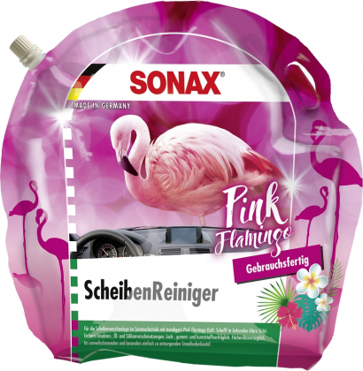 Sonax Scheibenreiniger Sommer gebrauchsfertig Pink Flamingo 3L