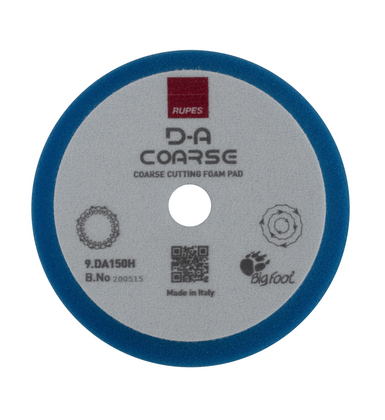 Rupes BigFoot Polierschwamm DA Coarse High Perfomance blau 130-150mm 1Stk.