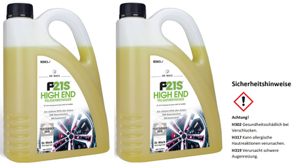 2x Dr. Wack P21S High End Felgenreiniger 2Liter