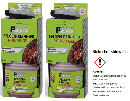 2x Dr. Wack P21S Felgenreiniger Power Gel 750ml